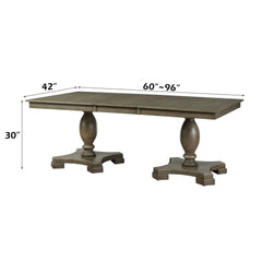 Waylon - Dining Table - Gray Oak