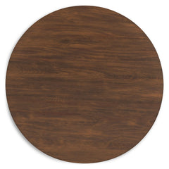 Lyncott - Brown - Round Dining Room Table