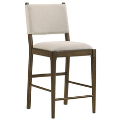 Ottowa - 5-Piece Round Counter Height Dining Room Set - Brown