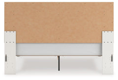 Zuraleus - Upholstered Panel Platform Bed With Roll Slats