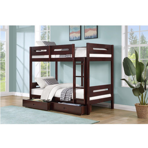 Nissa - Drawers (Set of 2) - Espresso