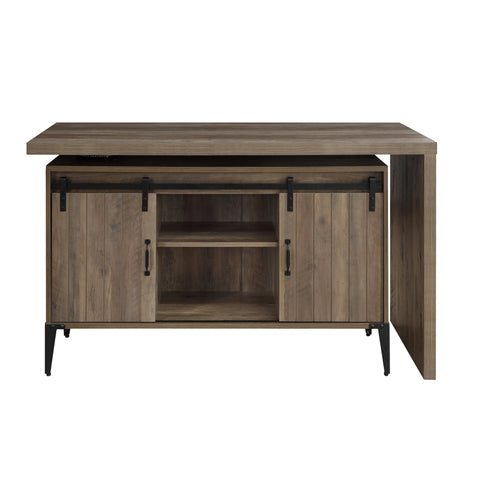 Zakwani - Writing Desk - Rustic Oak