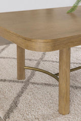 Arini - 104" Extension Leaf Dining Table - Sand Wash