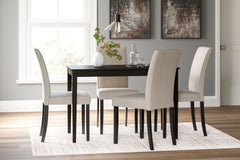 Kimonte - Dark Brown - Rectangular Dining Room Table