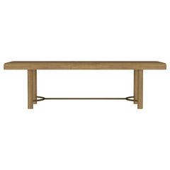 Arini - 104" Extension Leaf Dining Table - Sand Wash