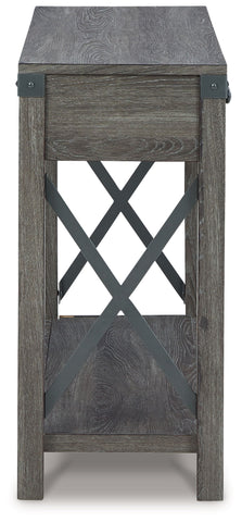 Freedan - Console Sofa Table - Grayish Brown