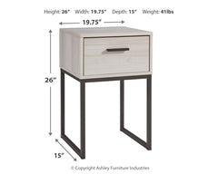 Socalle - One Drawer Night Stand