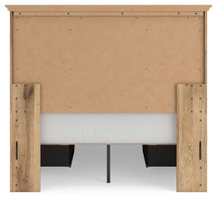 Makidern - Panel Storage Bed With 2 Under Bed Storage Units