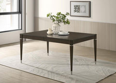 Reseda - 81" Extension Leaf Dining Table - Ash Brown