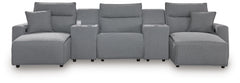 Modmax II - Reclining Sectional - Salt And Pepper