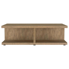 Cortona - Square Engineered Wood Cocktail Coffee Table - Mango