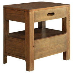 Maderia - 2-Drawer Nightstand Bedside Table - Walnut