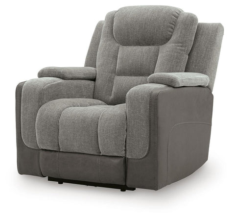 Mixed Motion - Power Recliner With Adjustable Headrest