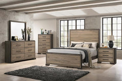 Baker - 5-Drawer Bedroom Chest - Light Taupe