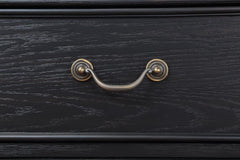 Celina - 9-Drawer Dresser With Mirror - Black