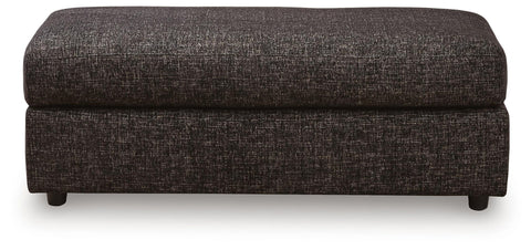 Lentiz - Oversized Accent Ottoman - Onyx