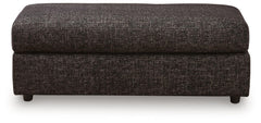 Lentiz - Oversized Accent Ottoman - Onyx