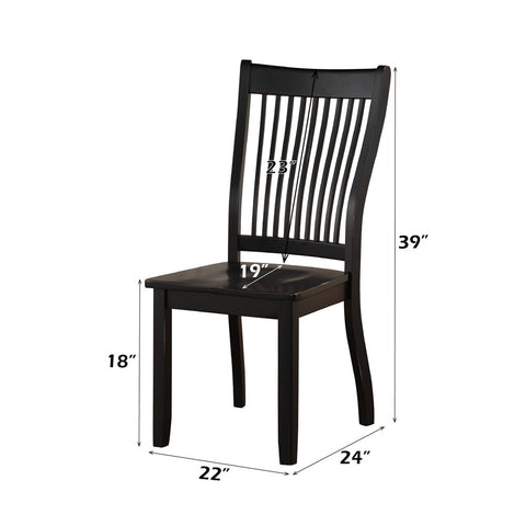 Renske - Side Chair (Set of 2) - Black