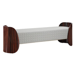 Jamonica - Bench - Gray & Dark Brown