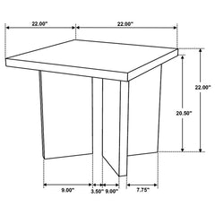 Andando - Coffee And End Table Set
