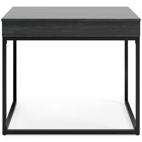 Yarlow - Black - Home Office Lift Top Desk