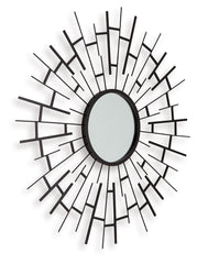 Garrenworth - Black - Accent Mirror