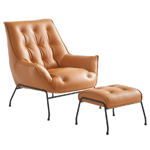 Zusa - Accent Chair & Ottoman