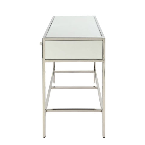 Weigela - Accent Table - Mirrored & Chrome