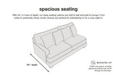 Tambo - Right Arm Facing Loveseat With Console 2 Pc Sectional - Pewter