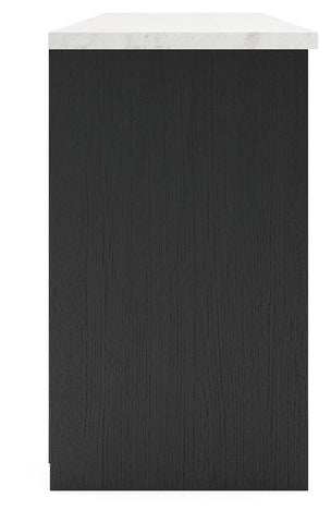 Cadmori - TV Stand With Fireplace Option