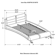 Jeremaine - Upholstered Bed