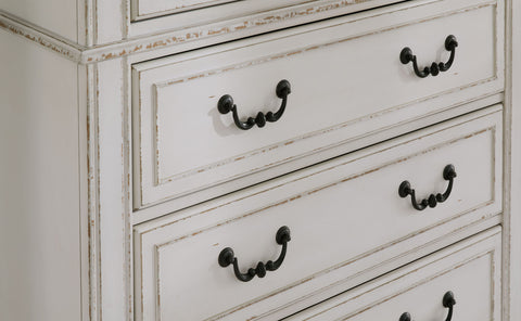 Moraway - Two-tone - Five Drawer Chest