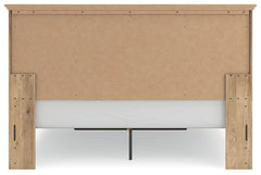 Makidern - Panel Storage Bed With Storage Footboard