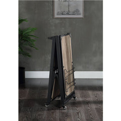 Zudora - Folding Serving Cart - Black