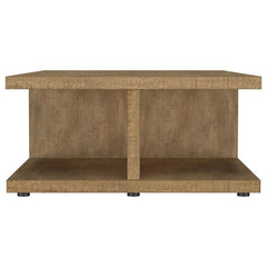 Cortona - Square Engineered Wood Cocktail Coffee Table - Mango