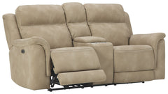 Next-Gen Durapella - Reclining Power Loveseat With Console