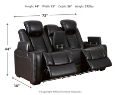 Party Time - Power Reclining Loveseat