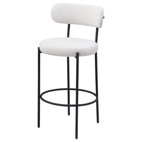 Viola - Boucle Upholstered Bar Stool (Set of 2)