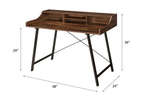 Sange - Desk - Walnut & Black