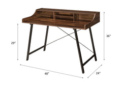 Sange - Desk - Walnut & Black