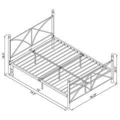 Hart - Metal Open Frame Bed