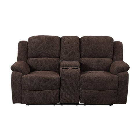 Madden - Loveseat - Brown Chenille