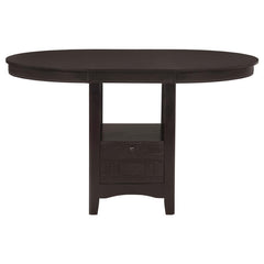 Lavon - Oval Extension Counter Dining Table - Espresso