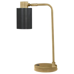 Cherise - Adjustable Angle Table Lamp - Antique Brass