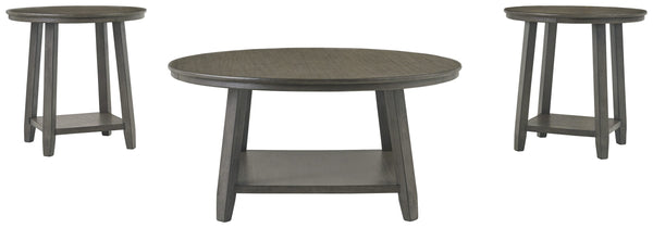 Caitbrook - Gray - Occasional Table Set (Set of 3)