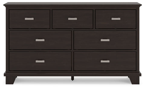 Covetown - Dresser - Dark Brown