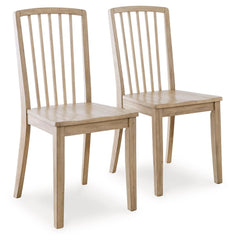 Gleanville - Light Brown - Dining Room Side Chair (Set of 2)