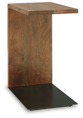 Wimshaw - Brown / Black - Accent Table