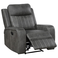 Raelynn - Upholstered Recliner Chair - Grey