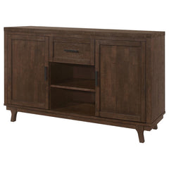 Reynolds - 2 Door Sideboard Buffet Storage Cabinet - Brown Oak